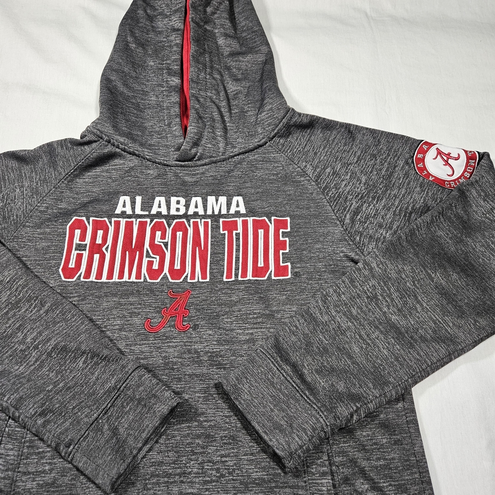 Alabama Crimson Tide Youth Medium Hoodie Sweatshirt Gray NCAA Football